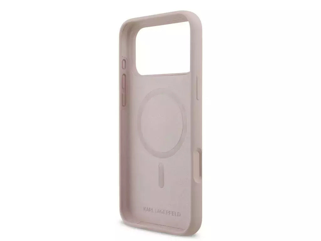 Karl Lagerfeld Liquid Back Cover Σιλικόνης Ροζ (iPhone 18 Pro Max / 17 Pro Max)