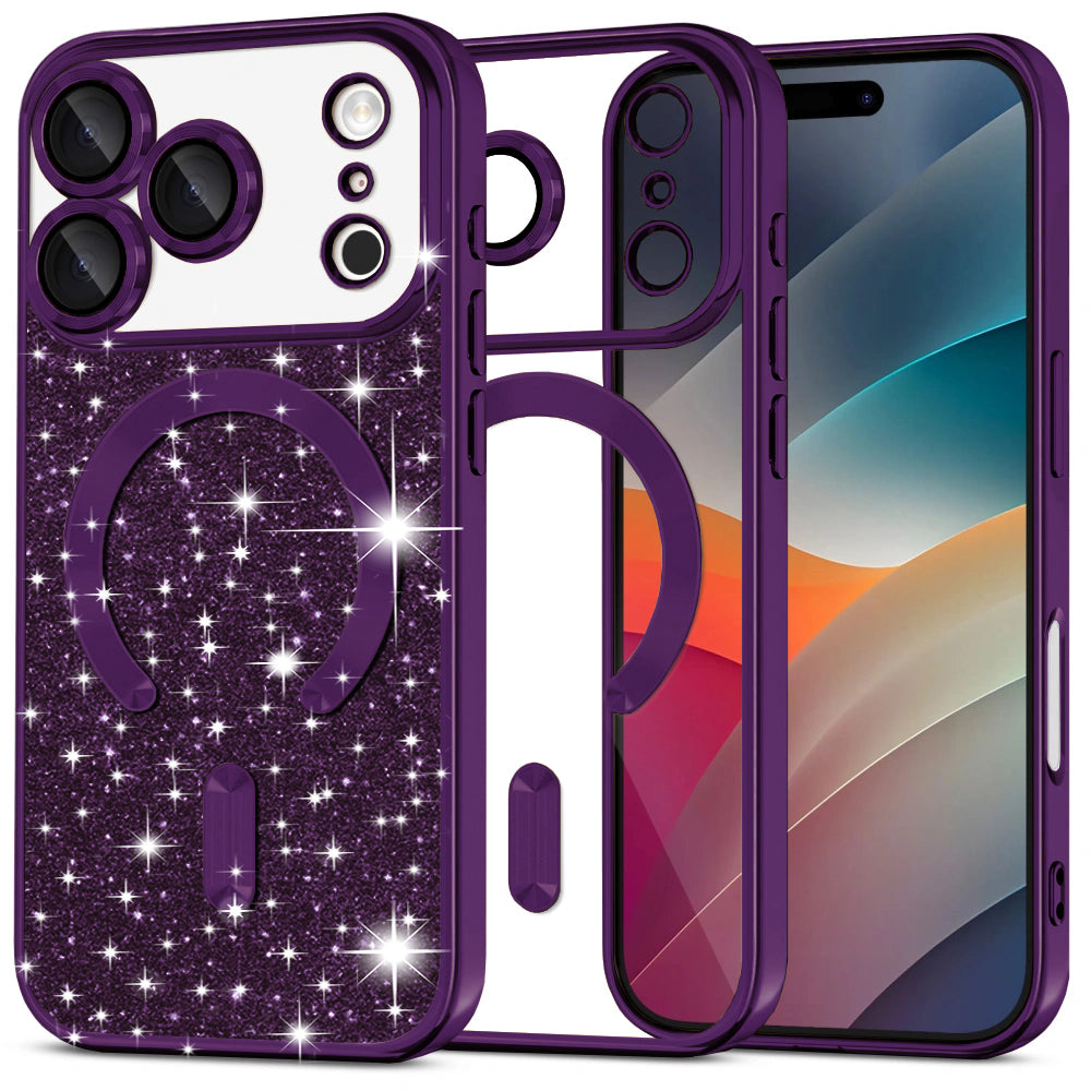 Techsuit Luxury Back Cover Σιλικόνης Μωβ (iPhone 18 Pro / 17 Pro)
