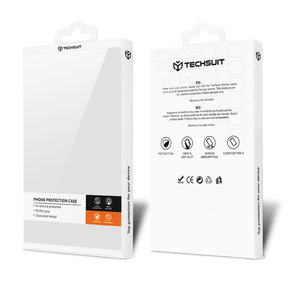 Techsuit Luxury Back Cover Σιλικόνης Μωβ (iPhone 18 Pro / 17 Pro)