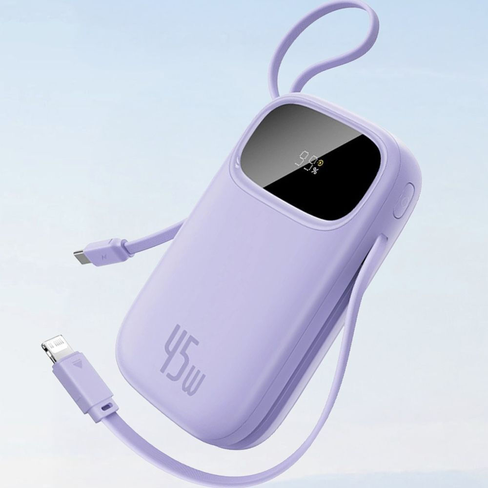 Baseus EnerFill FC31 Qpow 3 Power Bank 10000mAh 45W Nebula Purple