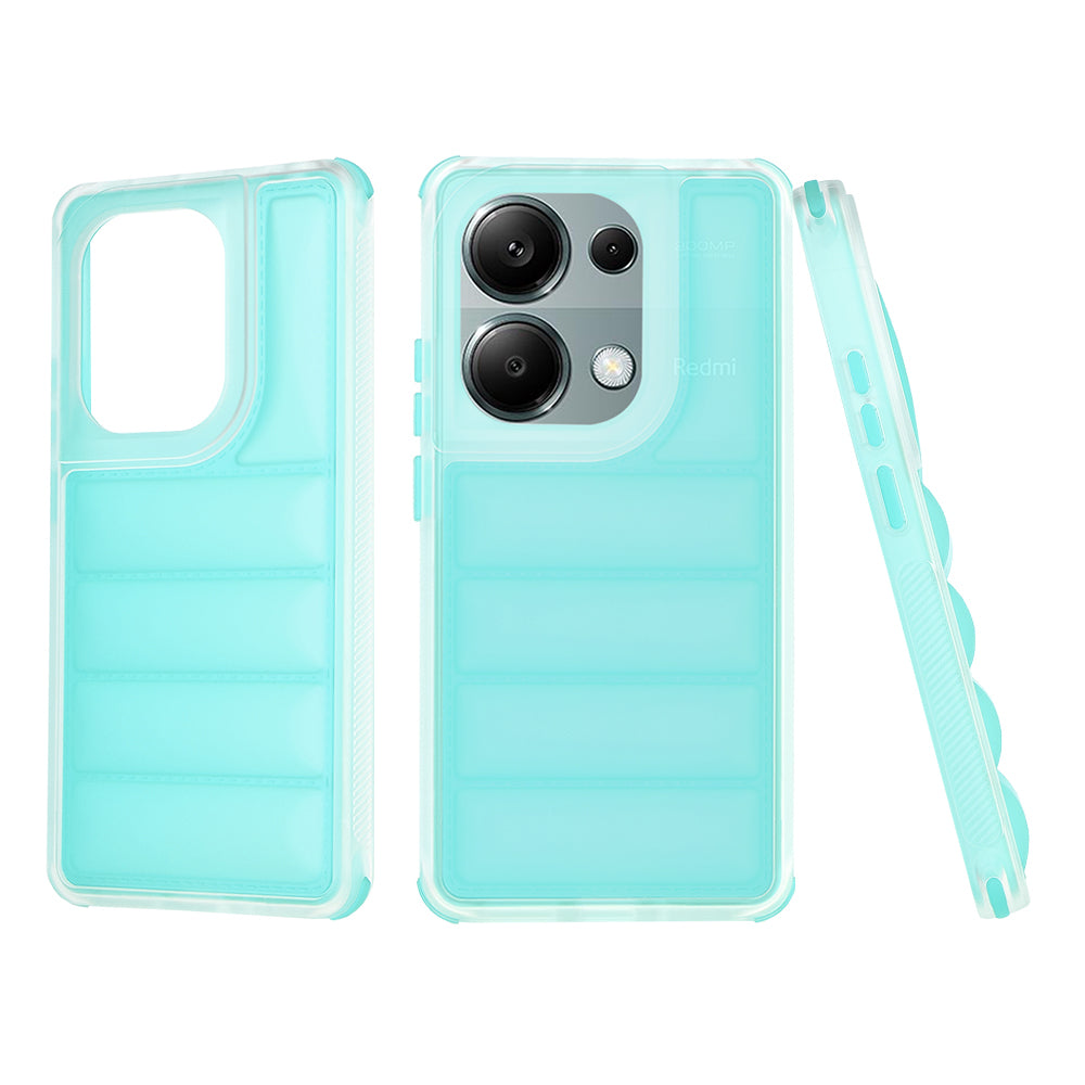 Techsuit - Wave Shield - Xiaomi Redmi Note 13 Pro 4G / Poco M6 Pro 4G - Turquoise