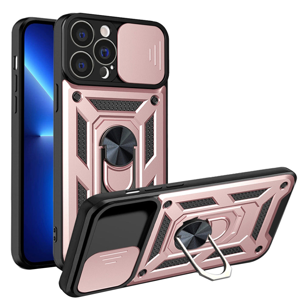 Techsuit - CamShield Series - iPhone 13 Pro Max - Rose Gold