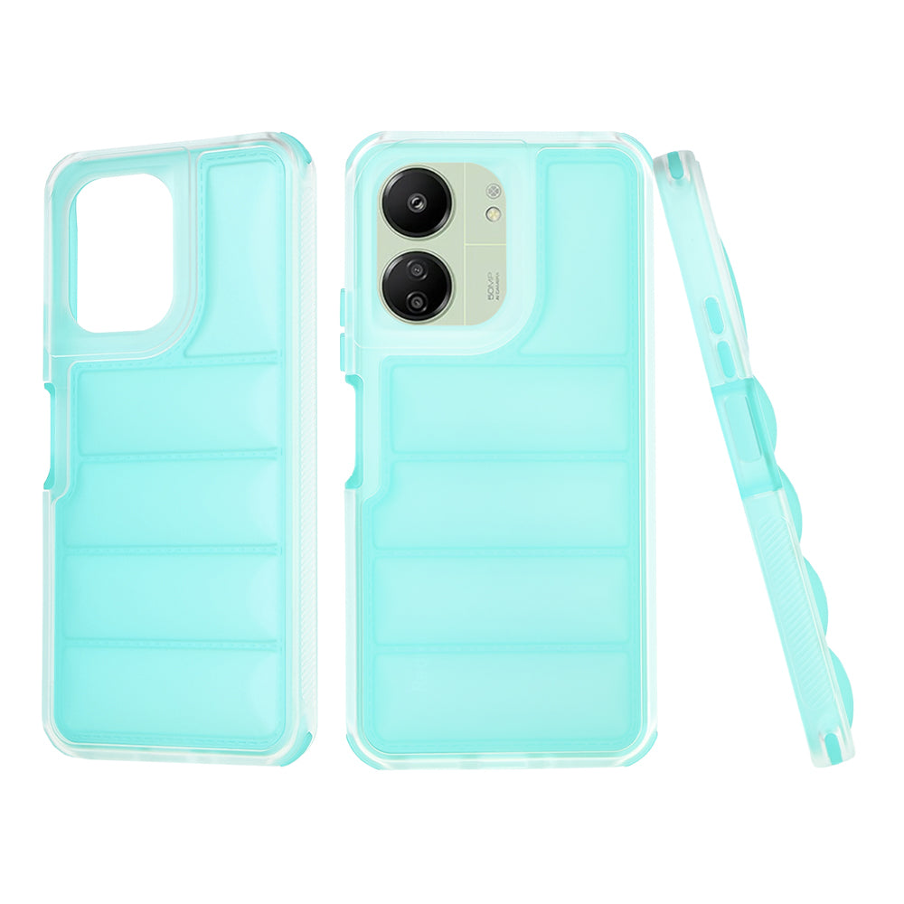 Techsuit - Wave Shield - Xiaomi Redmi 13C 4G / Redmi 13C 5G / Poco C65 - Turquoise