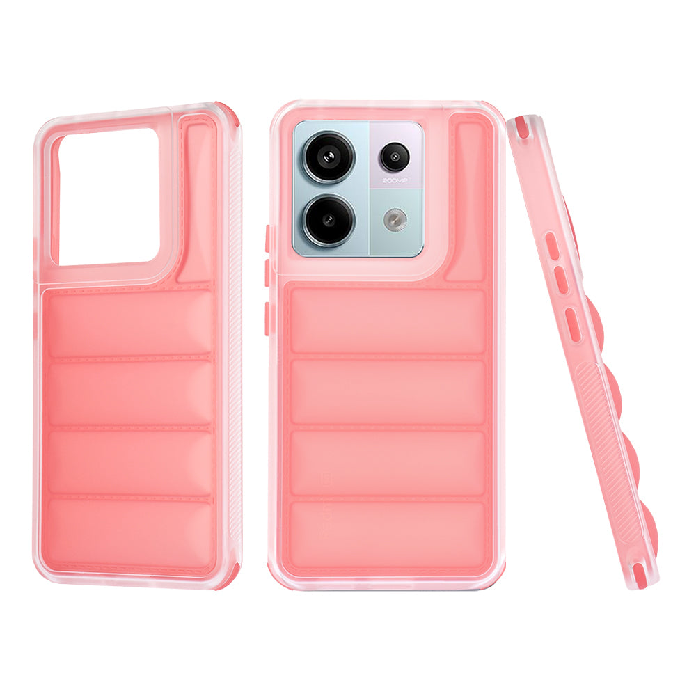 Techsuit - Wave Shield - Xiaomi Redmi Note 13 Pro 5G / Poco X6 - Red