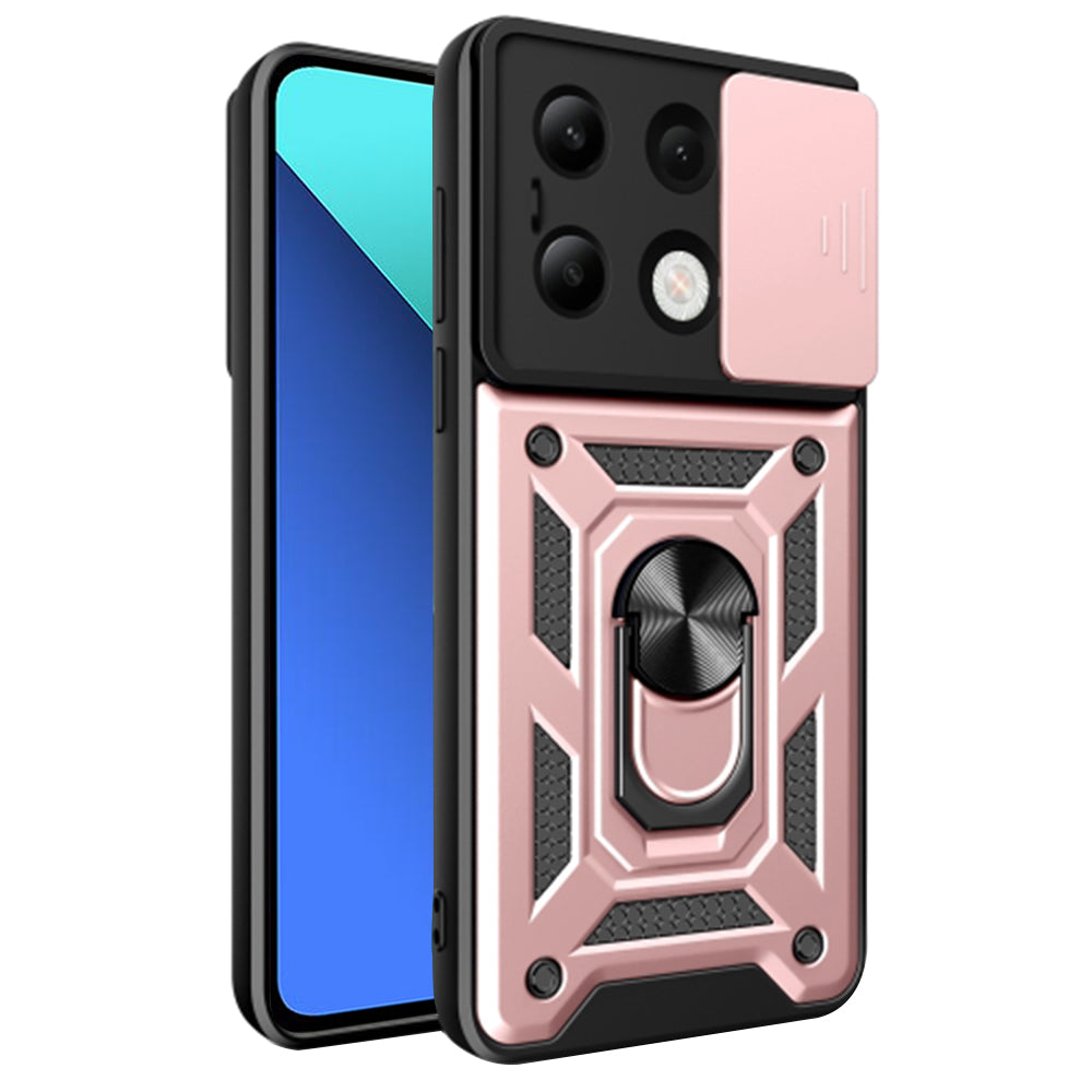 Techsuit - CamShield Series - Xiaomi Redmi Note 13 4G - Rose Gold