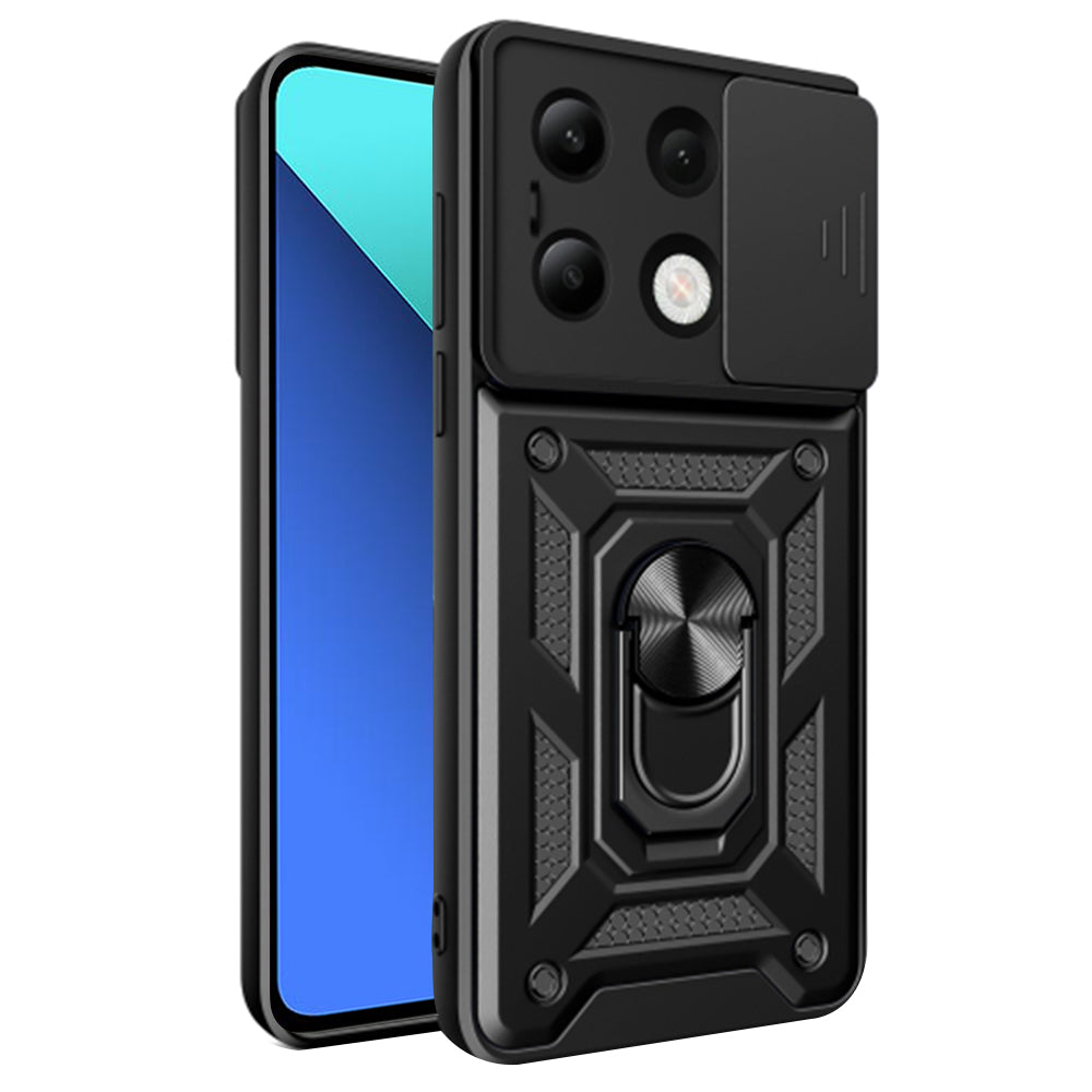 Techsuit - CamShield Series - Xiaomi Redmi Note 13 4G - Black