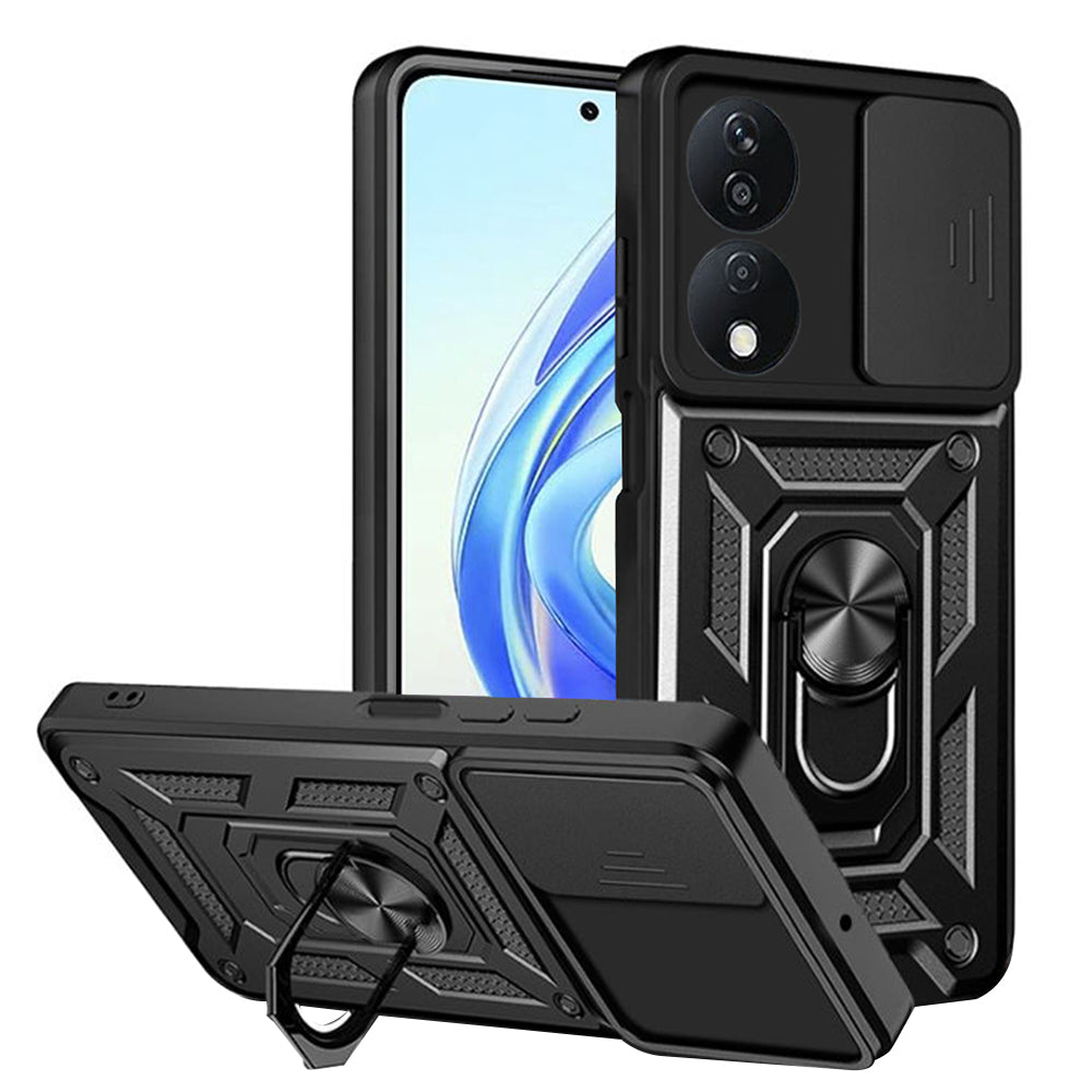 Techsuit - CamShield Series - Honor X7b / X7b 5G / 90 SMART - Black