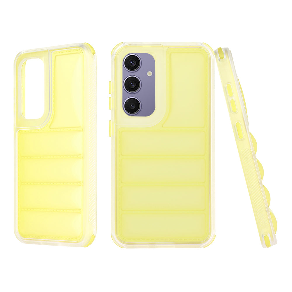 Techsuit - Wave Shield - Samsung Galaxy S24 Plus - Yellow