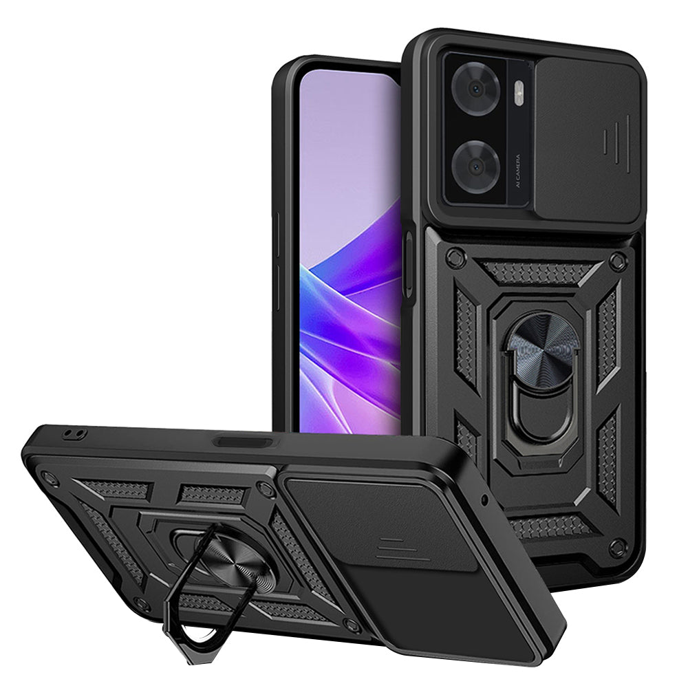 Techsuit - CamShield Series - Oppo A57 4G / A57s / OnePlus Nord N20 SE - Black