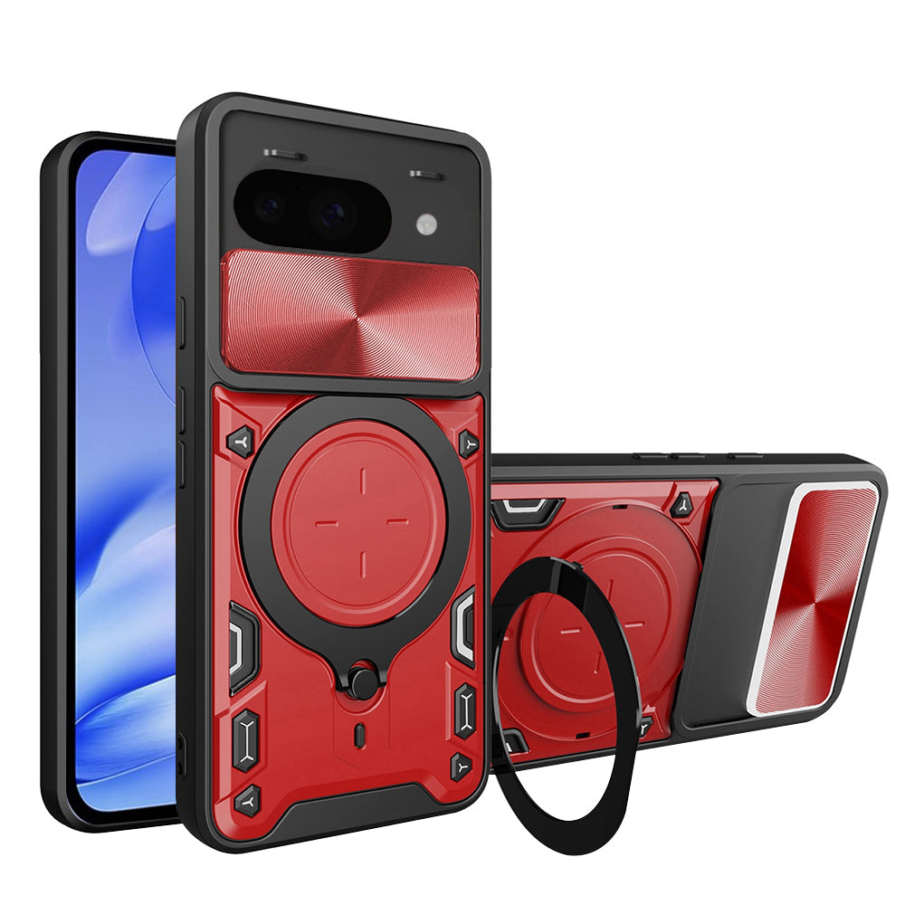 Techsuit - CamGuard Pro - Google Pixel 9a - Red