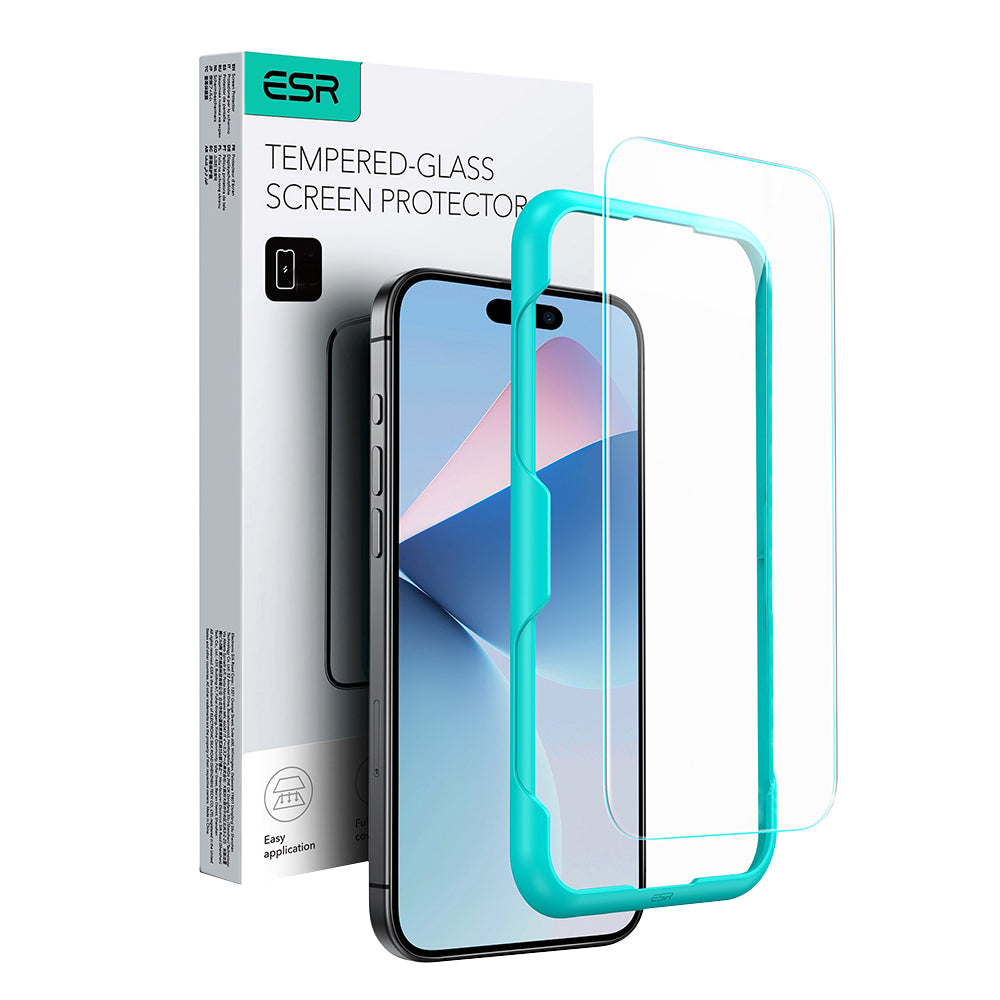 ESR - Tempered Glass - iPhone 16 Pro Max - Clear