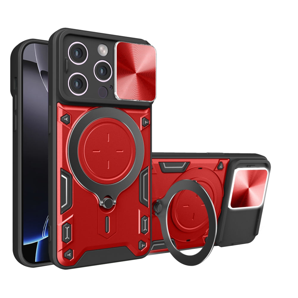 Techsuit - CamGuard Pro - iPhone 16 Pro Max - Red