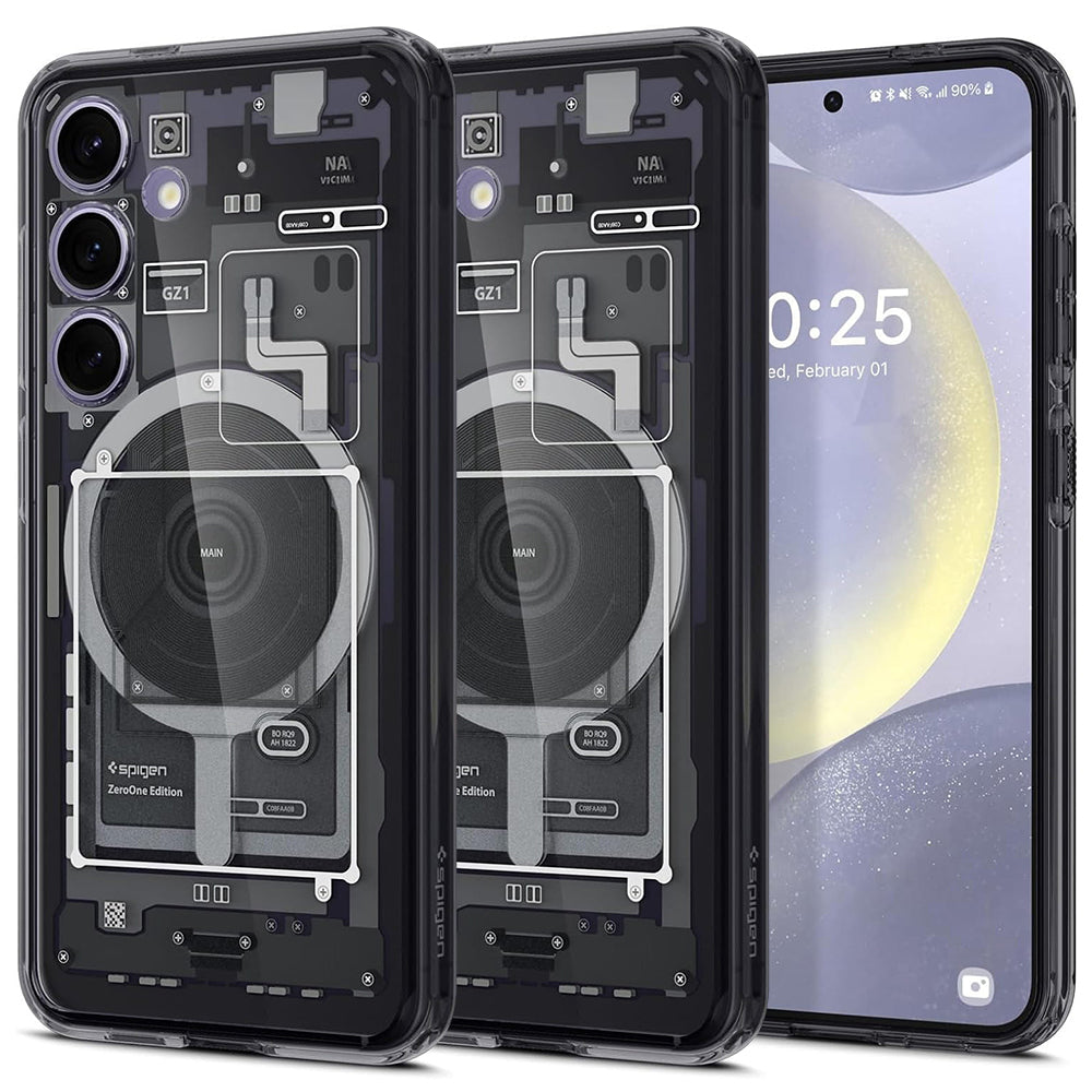 Spigen - Ultra Hybrid Zero One OneTap MagSafe Ring - Samsung Galaxy S24 - Matte Black