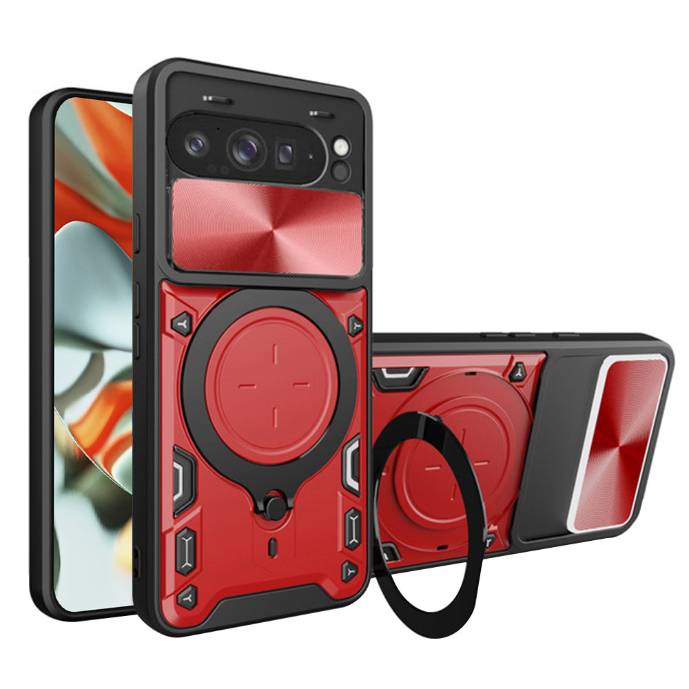 Techsuit - CamGuard Pro - Google Pixel 9 Pro XL - Red