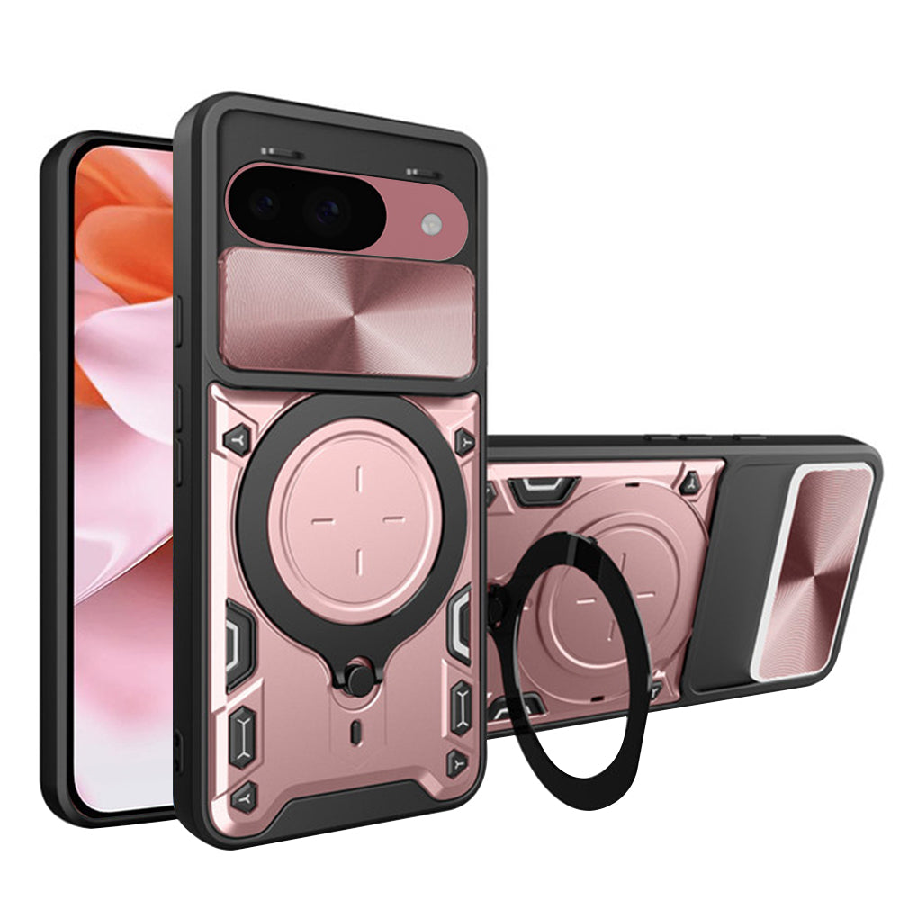 Techsuit - CamGuard Pro - Google Pixel 9 / 9 Pro - Rose Gold