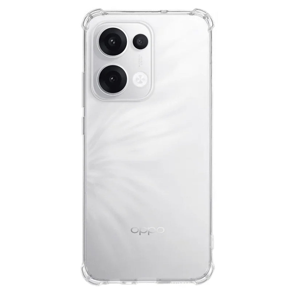 Techsuit - Shockproof Clear Silicone - Oppo Reno13 - Clear