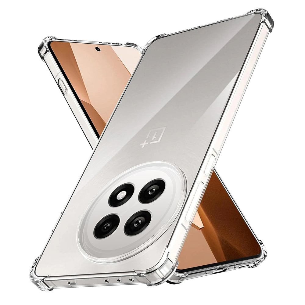 Techsuit - Shockproof Clear Silicone - OnePlus 13R - Clear