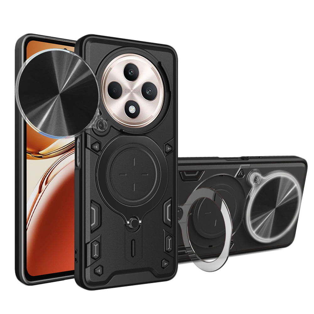 Techsuit - CamGuard Pro - Oppo Reno12 F 4G / Reno12 F 5G / Reno12 FS 4G / Reno12 FS 5G - Black