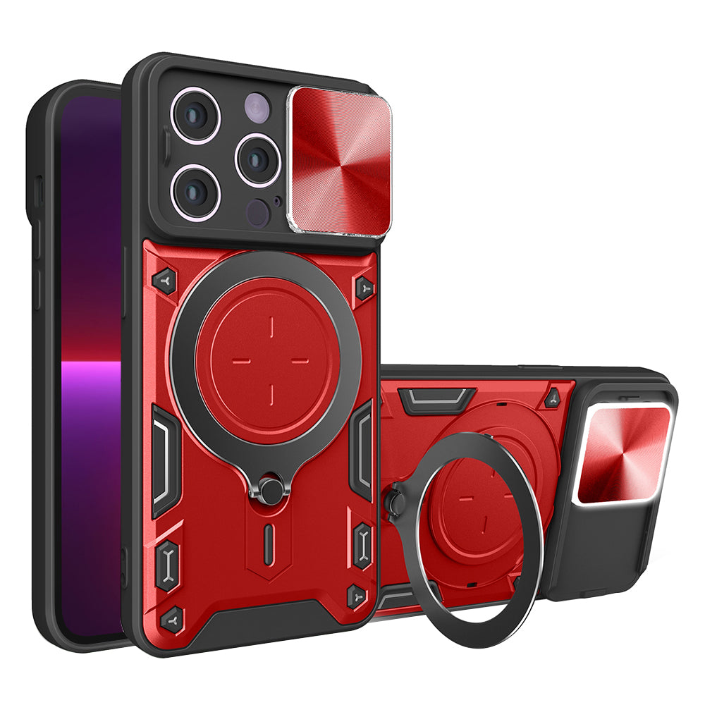Techsuit - CamGuard Pro - iPhone 13 Pro - Red