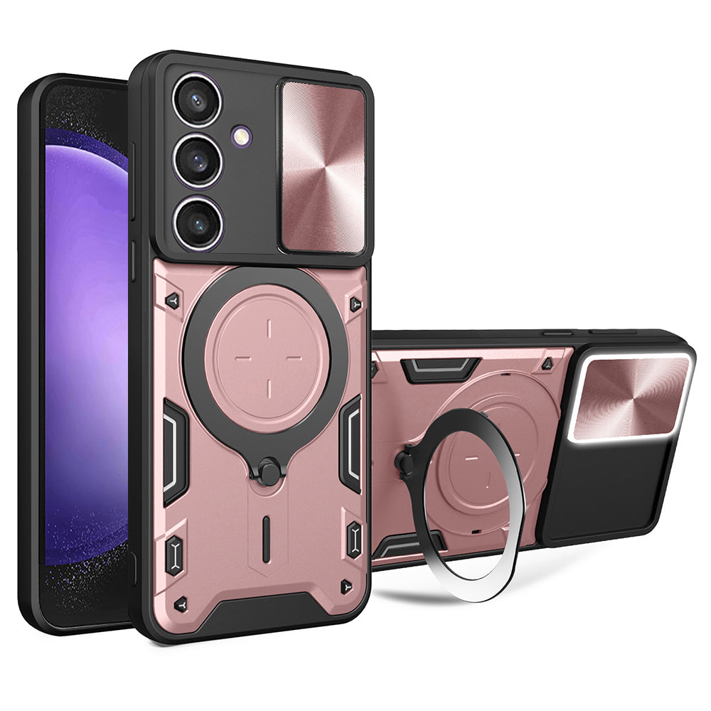 Techsuit - CamGuard Pro - Samsung Galaxy S23 FE - Rose Gold