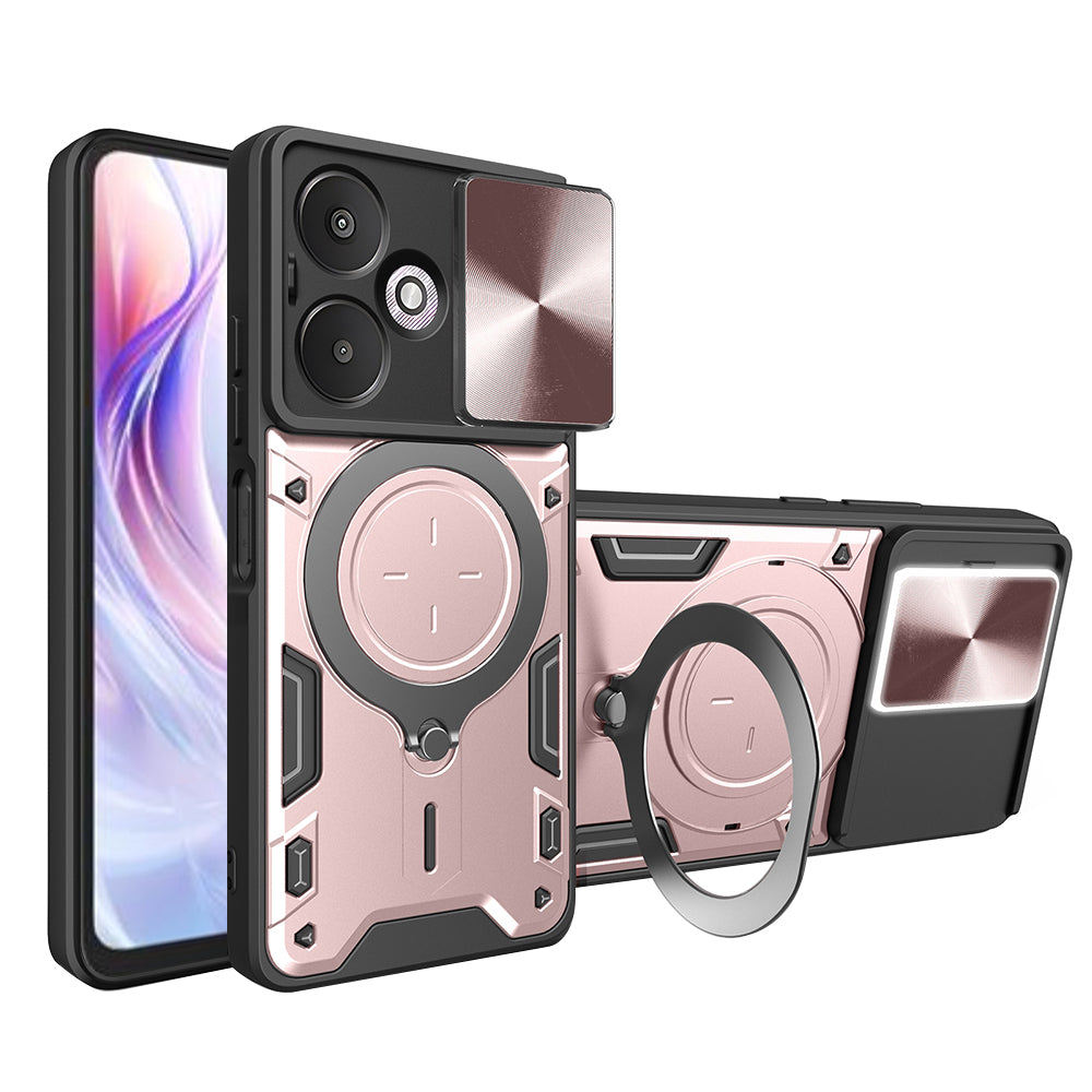 Techsuit - CamGuard Pro - Xiaomi Redmi 13C 5G - Rose Gold