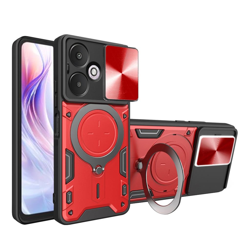Techsuit - CamGuard Pro - Xiaomi Redmi 13C 5G - Red