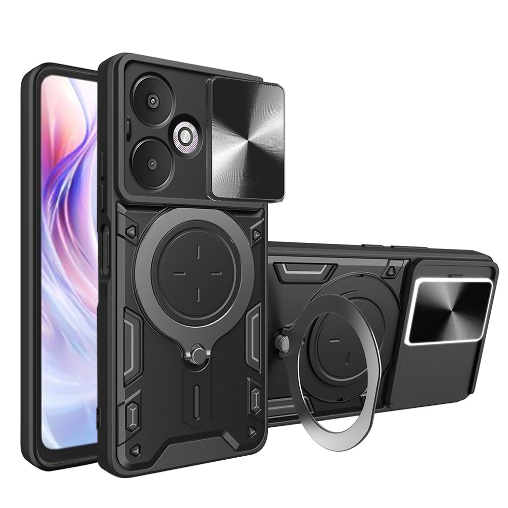 Techsuit - CamGuard Pro - Xiaomi Redmi 13C 5G - Black