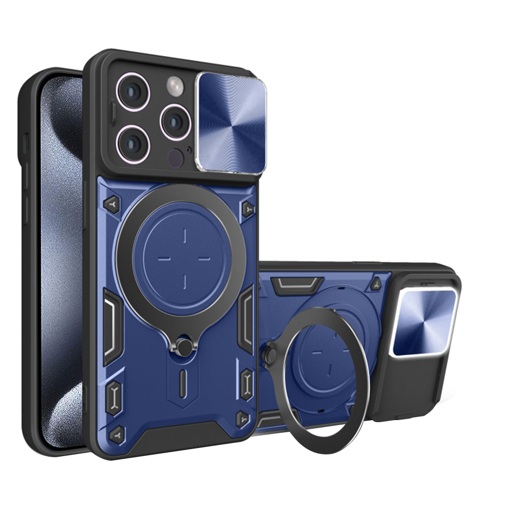 Techsuit - CamGuard Pro - iPhone 15 Pro - Blue