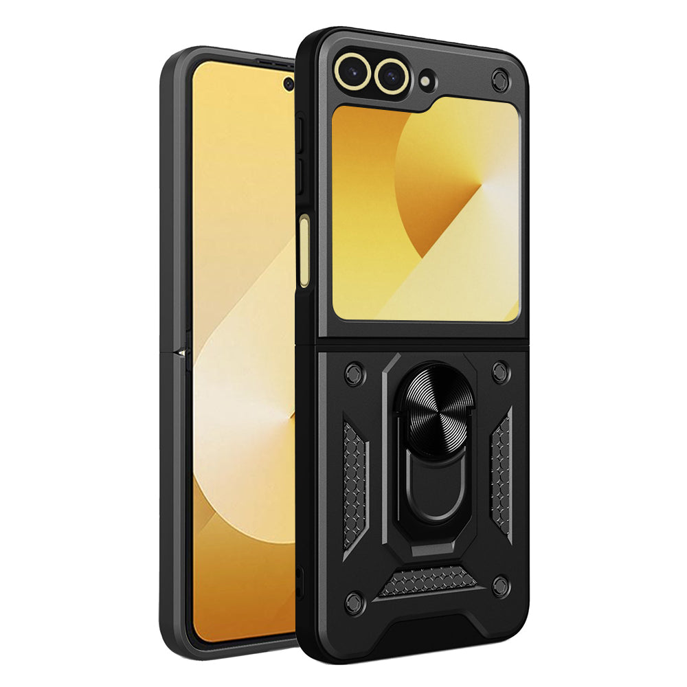 Techsuit - CamShield Series - Samsung Galaxy Z Flip6 / Flip7 FE - Black