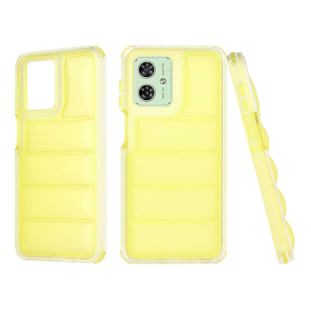 Techsuit - Wave Shield - Motorola Moto G54 - Yellow