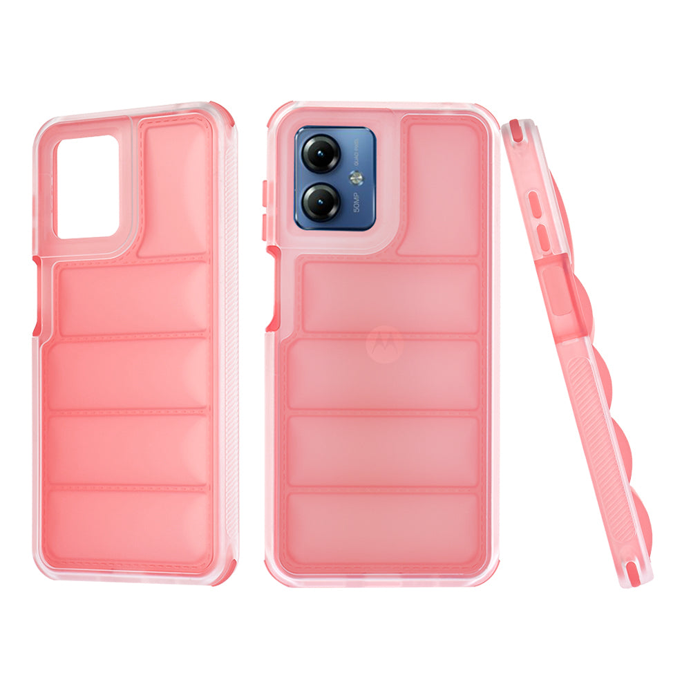 Techsuit - Wave Shield - Motorola Moto G14 - Red