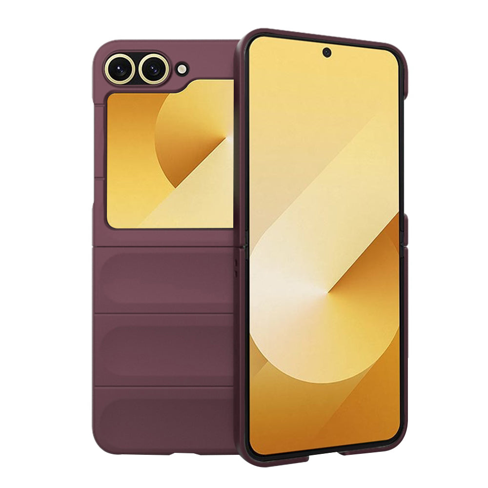 Techsuit - Magic Shield - Samsung Galaxy Z Flip6 / Flip7 FE - Bordeaux