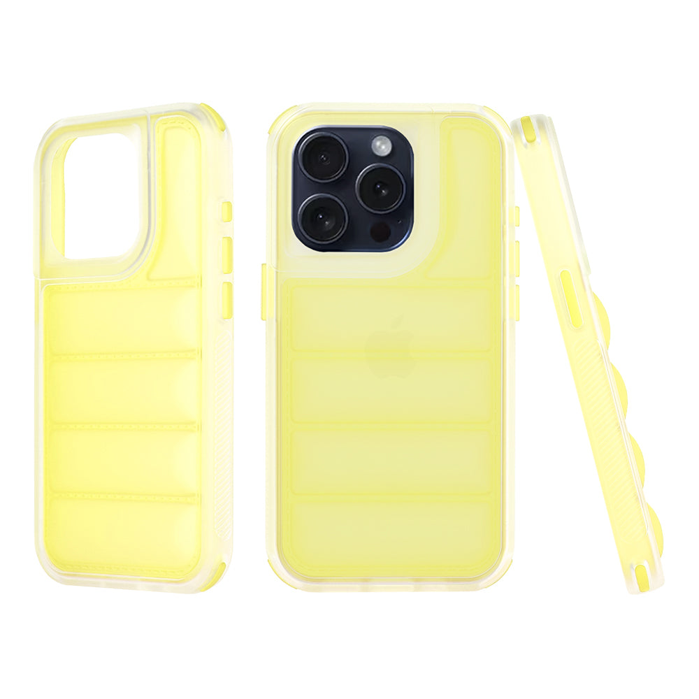 Techsuit - Wave Shield - iPhone 15 Pro - Yellow