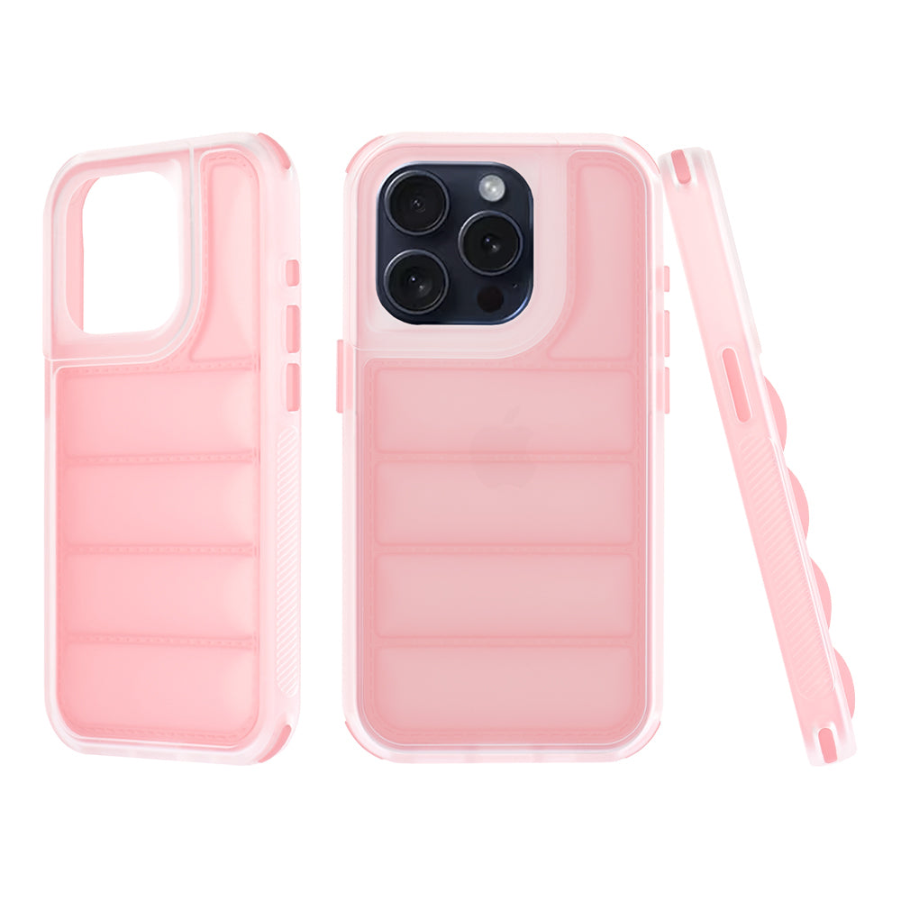 Techsuit - Wave Shield - iPhone 15 Pro - Pink