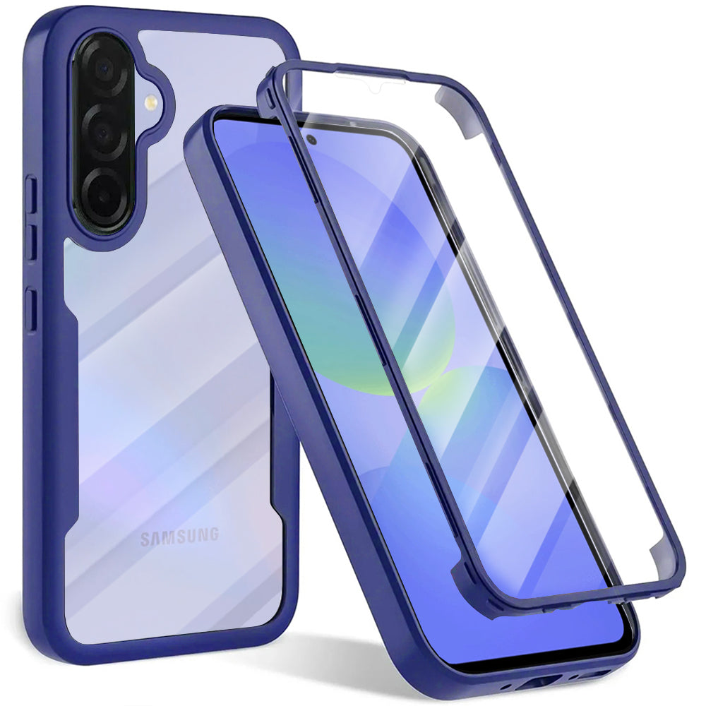 Techsuit - ColorVerse 360 Series + Screen Protector - Samsung Galaxy A36 5G / A56 5G - Blue