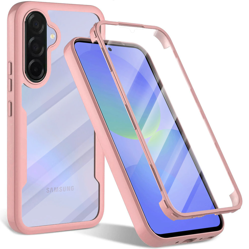 Techsuit - ColorVerse 360 Series + Screen Protector - Samsung Galaxy A36 5G / A56 5G - Pink