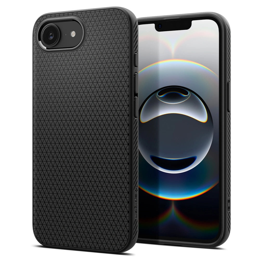 Spigen - Liquid Air - iPhone 16e - Matte Black
