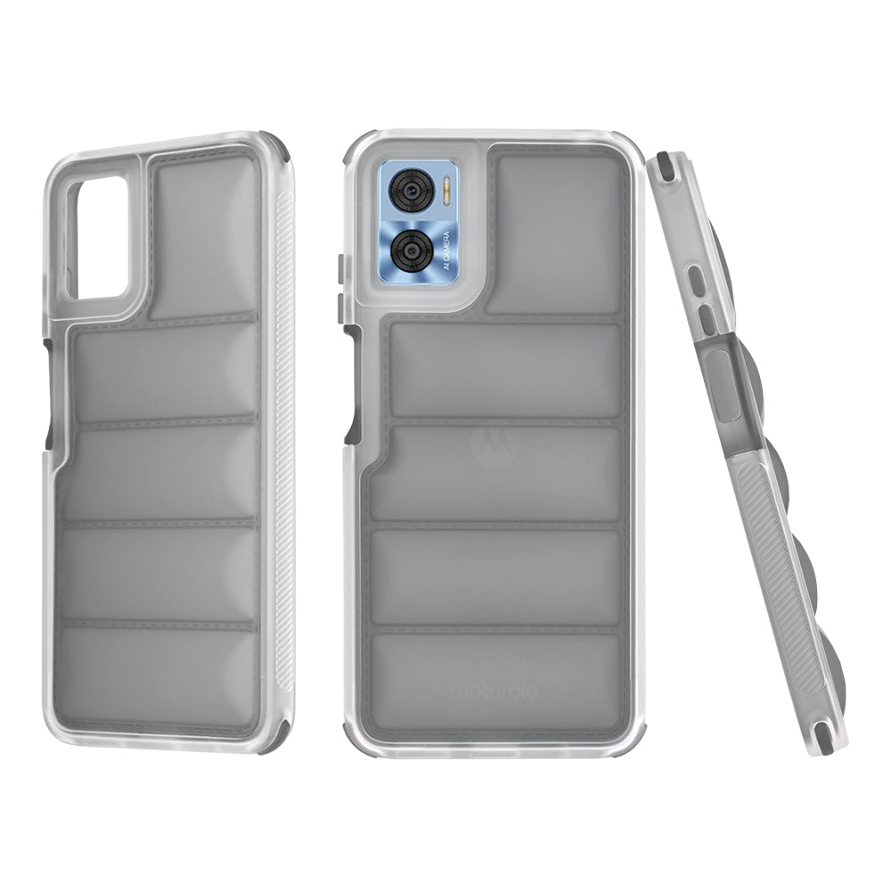 Techsuit - Wave Shield - Motorola Moto E22 / Moto E22i - Black