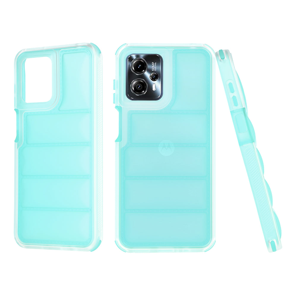 Techsuit - Wave Shield - Motorola Moto G13 / G23 / G53 - Turquoise