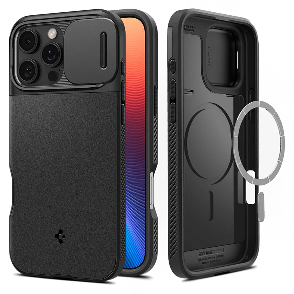 Spigen - Optik Armor MagSafe - iPhone 16 Pro Max - Black