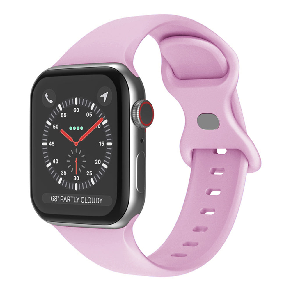 Techsuit - Watchband (W031) - Apple Watch 1/2/3/4/5/6/7/8/9/10/11/SE/SE 2/SE 3/Ultra/Ultra 2/Ultra 3 (42/44/45/46/49mm) - Periwinkle