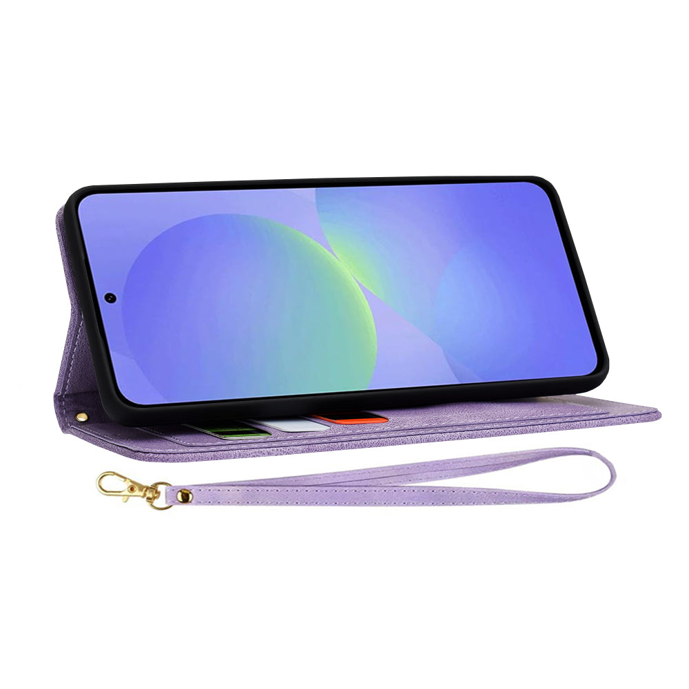 Techsuit - FlipCraft - Galaxy A36 5G - Mysterious Purple