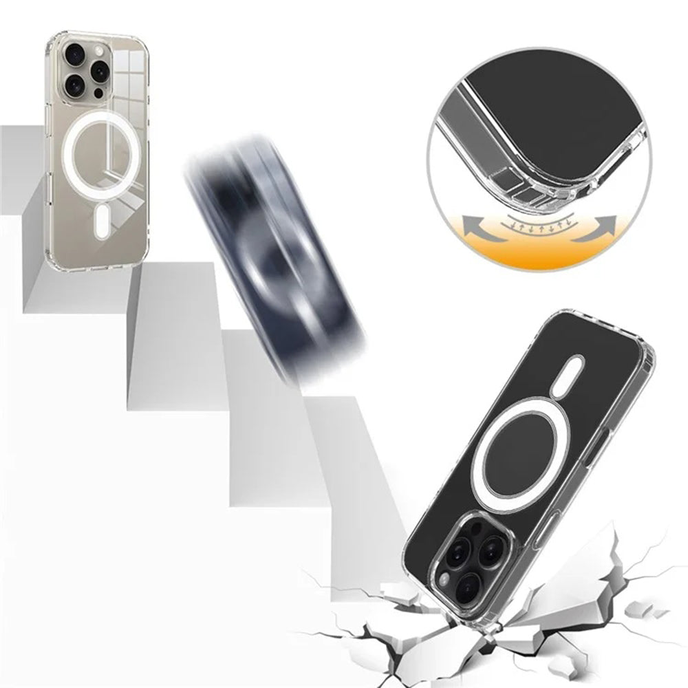 Techsuit - MagSafe Pro - iPhone 16 Plus - Transparent