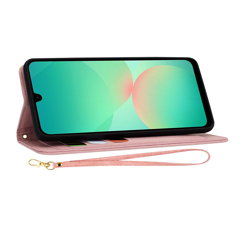 Techsuit - FlipCraft - Galaxy A26 5G - Sweetheart Pink