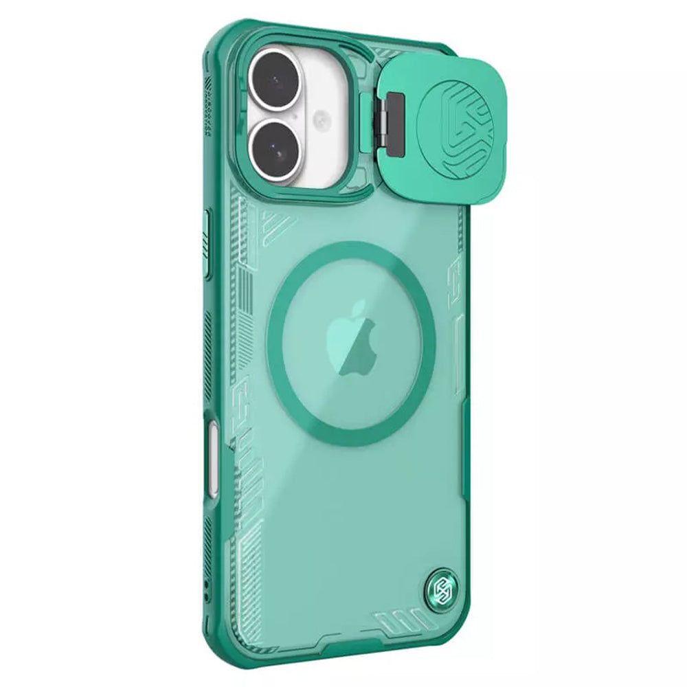 Nillkin - Iceblade Prop Magnetic (without Camera Cutout) - iPhone 16 Plus - Green