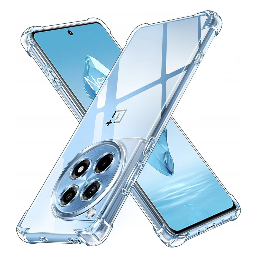 Techsuit - Shockproof Clear Silicone - OnePlus 12R - Clear