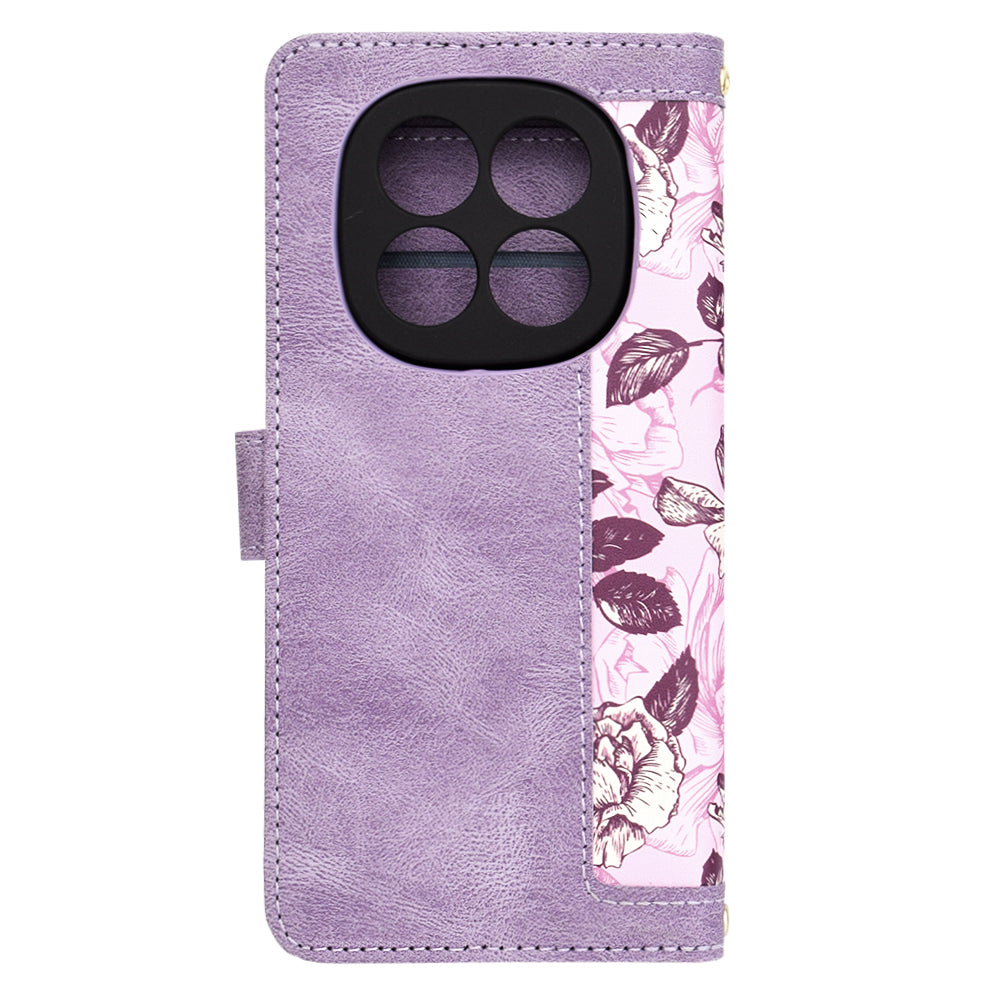 Techsuit - FlipCraft - Xiaomi Redmi Note 14 Pro 4G - Mysterious Purple