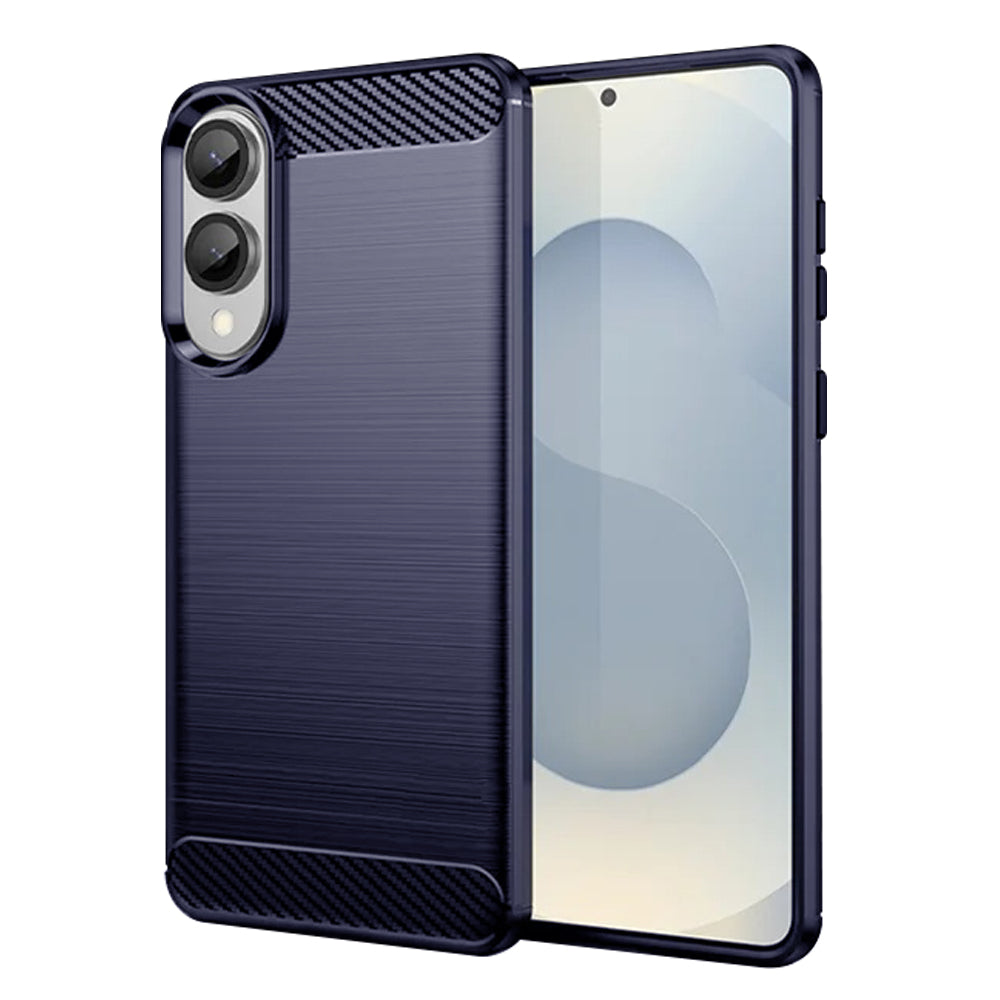 Techsuit - Carbon Silicone - Samsung Galaxy S25 Edge - Blue