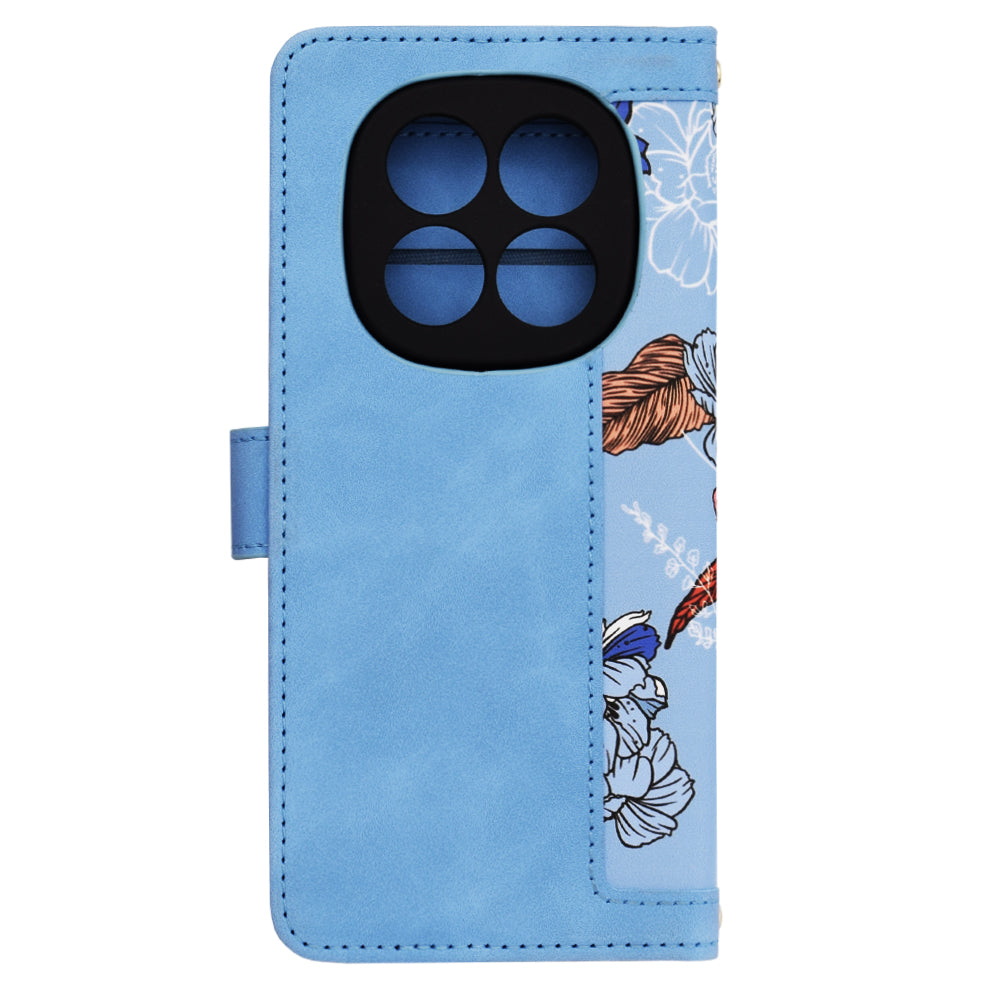 Techsuit - FlipCraft - Xiaomi Redmi Note 14 Pro+ 5G - Vibrant Blue