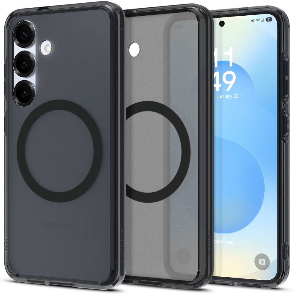 Spigen - Ultra Hybrid MagSafe - Samsung Galaxy S25 - Frost Black